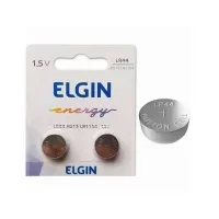 BATERIA 1,5V LR44 AG13 LR1154 Elgin – Cartela c/ 5un